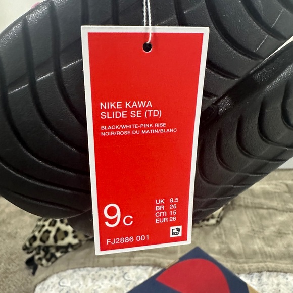 Nike Toddler Girls Kawa Slide Sandals from Finish Line - Macy Brand New Nike sandals for girls size 9C